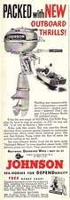 1952 advert johnson for sale  SIDCUP