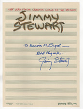 Jimmy stewart signed for sale  Mckinney