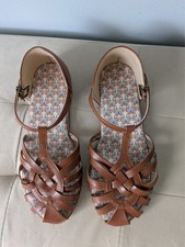 Next tan sandals for sale  ALDERSHOT
