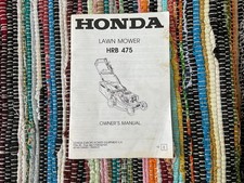 honda hrb 475 for sale  YEOVIL