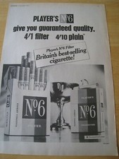 Player cigarette 1970 for sale  BRISTOL