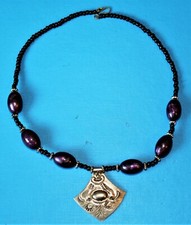 Collier fantaisie touareg d'occasion  Gan