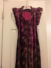 Vestido de veludo roxo década de 1930, XS comprar usado  Enviando para Brazil