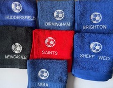 Embroidered football design for sale  HASTINGS