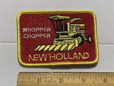 Emblema bordado New Holland Whopper Chopper colheitadeira forragem lembrança comprar usado  Enviando para Brazil