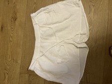 Primark white shorts for sale  LOWESTOFT
