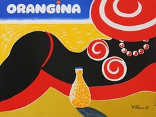 Villemot orangina vintage d'occasion  Paris IX
