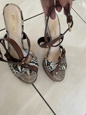 Prada plateau python gebraucht kaufen  Bremervörde