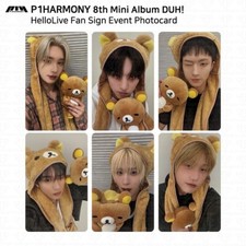P1Harmony The 8th Mini Album DUH! Cartão fotográfico evento placa de fã HelloLive KPOP K-POP, usado comprar usado  Enviando para Brazil