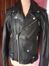 Biker motorrad lederjacke gebraucht kaufen  Deutschland