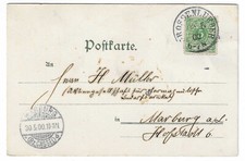 Grossenlüder aquarell karte gebraucht kaufen  Wartenberg