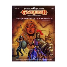 TSR Basic D&D Grão-Ducado de Karameikos (POD, Cor Padrão) EX comprar usado  Enviando para Brazil