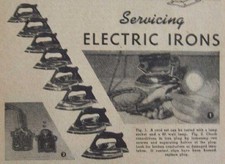 Servicing electric irons for sale  Diamond Point