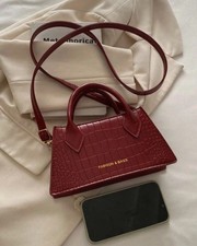 Sac bandoulière bordeaux d'occasion  Paris XVII