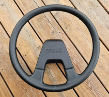 NUOVA PELLE Iveco Daily Bus VAN II 2 1985-1999 NUOVO Volante Nero OEM nuovo comprar usado  Enviando para Brazil