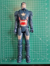 Boneco Marvel Avengers Iron Patriot 12" Titan Hero Hasbro Red Blue Armor, usado comprar usado  Enviando para Brazil