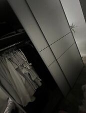 Schwebetüren schrank weiß gebraucht kaufen  Hamburg