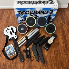 Rock Band 2 Edição Especial Para Wii Conjunto de Bateria, Microfone, Guitarra e Jogo EM CAIXA! comprar usado Rock Band 2 Edição Especial Para Wii Conjunto de Bateria, Microfone, Guitarra e Jogo EM CAIXA! comprar usado  Enviando para Brazil