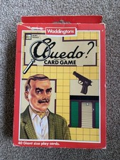 Waddingtons cluedo card for sale  YORK