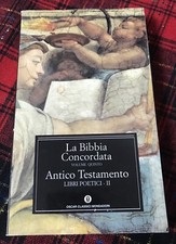 Bibbia concordata volume usato  Viterbo