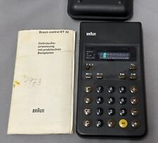 Braun taschenrechner 1976 gebraucht kaufen  Wathlingen