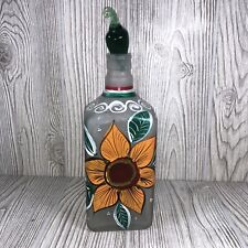 Herradura Jalisco México Flor Pintada a Mano Tequila Botella Vacía #5 Pimienta Corcho segunda mano  Embacar hacia Argentina