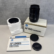 Minolta 100mm f2.8 for sale  COLCHESTER