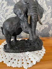 Signed bronze elephant for sale  NORTHAMPTON