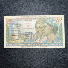 Réunion billet 500 d'occasion  Cluses