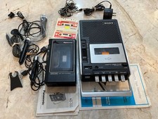 Gravadores de fita antigos Panasonic RQ-331 & SONY TC-215, 3 microfones e muito mais! comprar usado  Enviando para Brazil