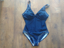 Bonmarche blue polka for sale  LITTLEHAMPTON
