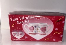 Usado, Conjunto correspondente de 2 canecas de dia dos namorados feitas uma para a outra canecas você e eu comprar usado  Enviando para Brazil