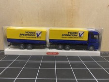 Caminhão e reboque WIKING 5980241 MB Actros - VOGEL SPEDITION - 1:87/H0, usado comprar usado  Enviando para Brazil