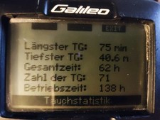 Scubabro galileo luna gebraucht kaufen  Bad Wilsnack