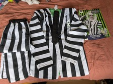 Beetlejuice costume size for sale  BARNOLDSWICK