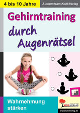 Gehirntraining durch augenrät gebraucht kaufen  Büttelborn