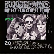 BLOODSTAINS ACROSS THE WORLD #10 comp 1978-1984 international punk rock rarities, usado comprar usado  Enviando para Brazil