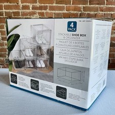 Stackable shoe box for sale  Tekamah