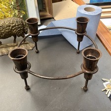 Vintage black wrought for sale  LIVERPOOL