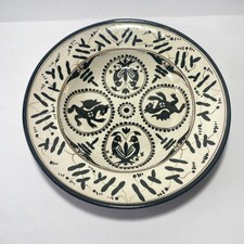 Piatto ceramica smaltata usato  San Severino Marche