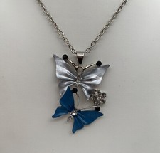 Collier fantaisie papillons d'occasion  Nantes-