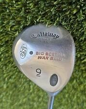 Callaway Big Bertha Warbird 9 Divine Nine Fairway Wood 24* Swing Science Firm destro comprar usado  Enviando para Brazil