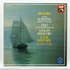 Menuhin kentner brahms d'occasion  Paris XIII