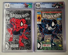 Spider-Man #1 and Spider-Man #13 - CGC 9.8 Etiquetas Personalizadas - Novas Lajes - McFarlane comprar usado  Enviando para Brazil