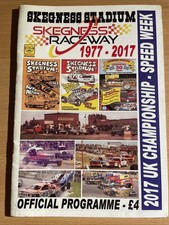 Stock car programme for sale  BURTON-ON-TRENT