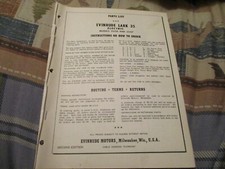 1959 evinrude lark for sale  Goodman