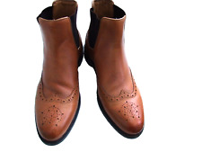 Tan chelsea brogue for sale  SOLIHULL