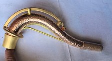 Música oriental unlacquer C10 corpo inteiro martelado à mão cobre braço de saxofone tenor comprar usado  Enviando para Brazil