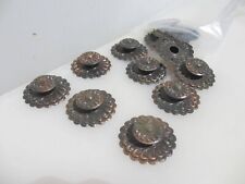 Usado, Gancho antigo de ferro para trilho de imagem pendurado vintage banhado a cobre - £4 cada comprar usado  Enviando para Brazil