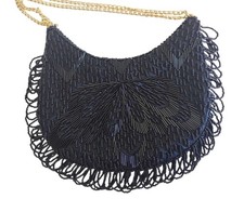 Black beaded vintage for sale  Omro